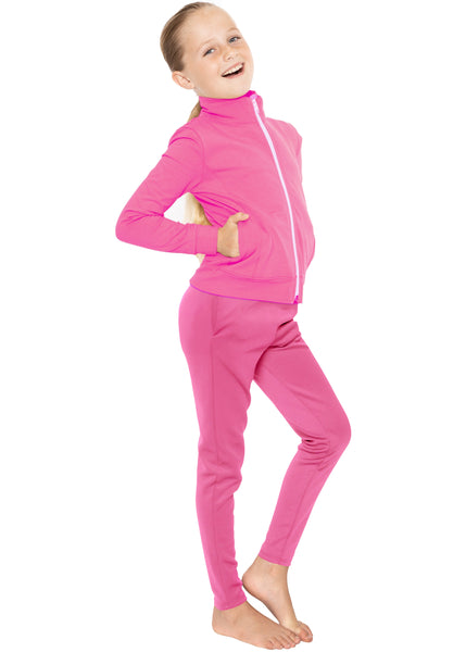 Girl’s Cadet Jacket and Jogger Sweatsuit Set