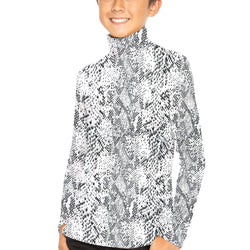 Oh So Soft Boy's Long Sleeve Poly Spandex Turtleneck