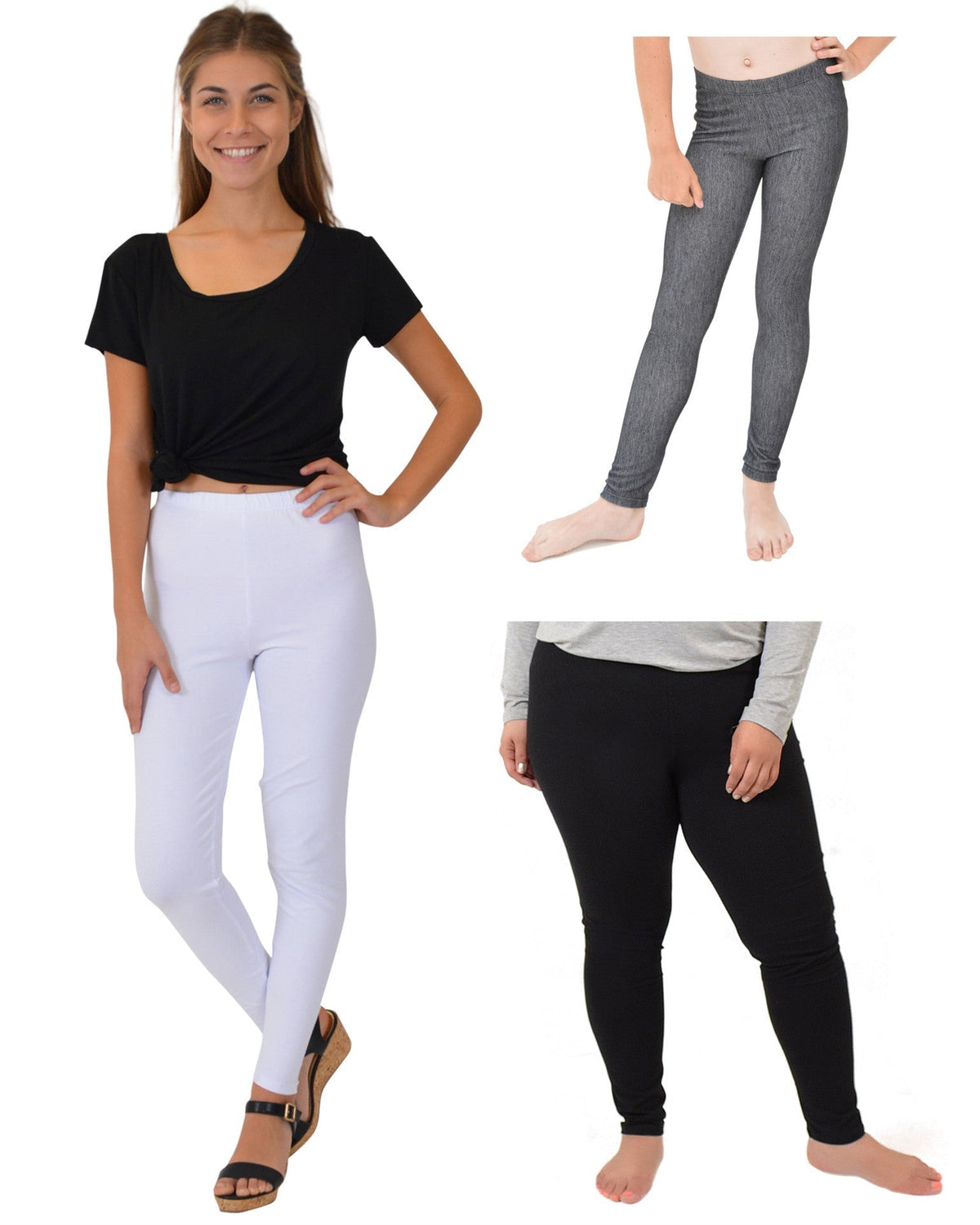 Teamwear Cotton Spandex Leggings