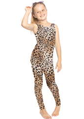 Teamwear Girl's Cotton Tank Unitard