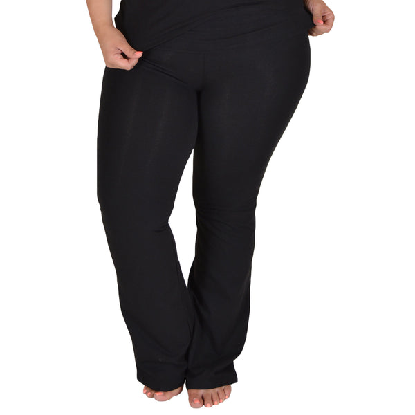 Teamwear Foldover Yoga Pants