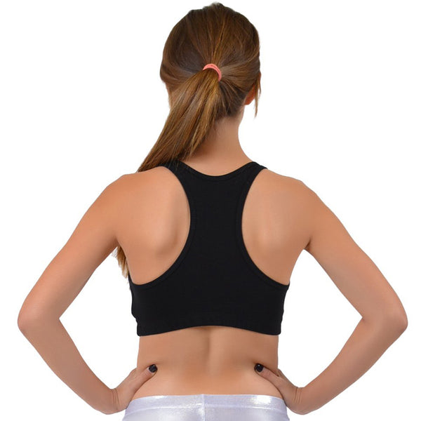 Teamwear Racerback Cotton Sports Bras