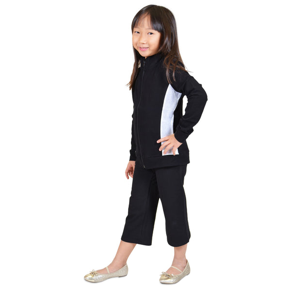 Teamwear Silver Slit Cadet Warmup Jacket