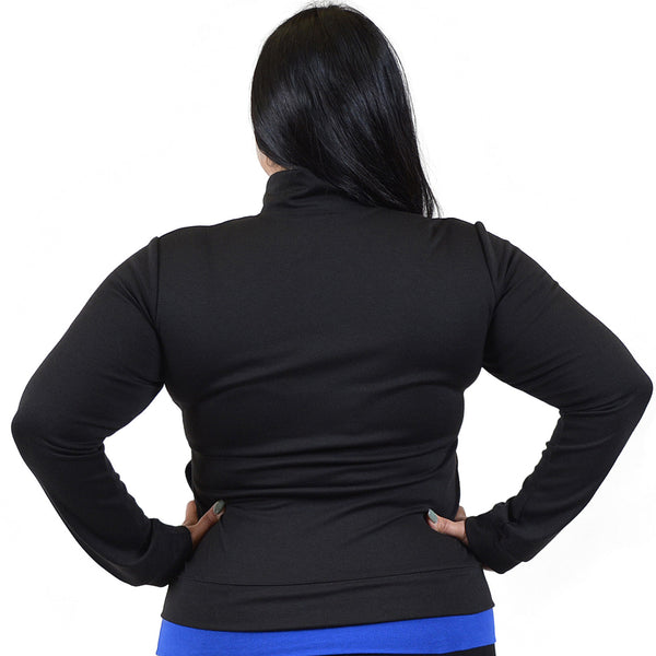 Teamwear Techno Poly/Spandex Cadet Warm Up Jacket