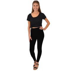 Teamwear Cotton Leggings 1