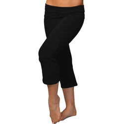 Teamwear Foldover CAPRI Yoga Pants