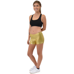 Teamwear Mystique Metallic Booty Shorts
