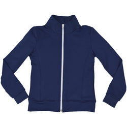 Teamwear Techno Poly/Spandex Cadet Warm Up Jacket