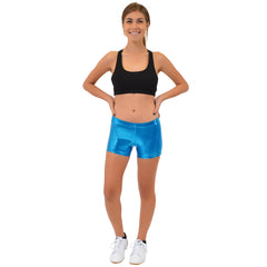 Teamwear Mystique Metallic Booty Shorts