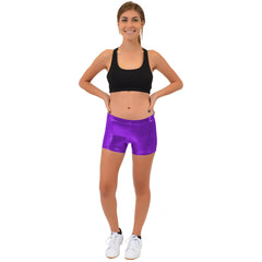 Teamwear Mystique Metallic Booty Shorts