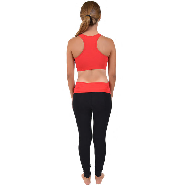 Teamwear Racerback Cotton Sports Bras