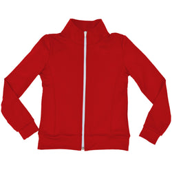 Teamwear Techno Poly/Spandex Cadet Warm Up Jacket