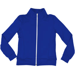 Teamwear Techno Poly/Spandex Cadet Warm Up Jacket