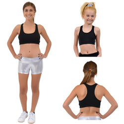 Teamwear Racerback Cotton Sports Bras
