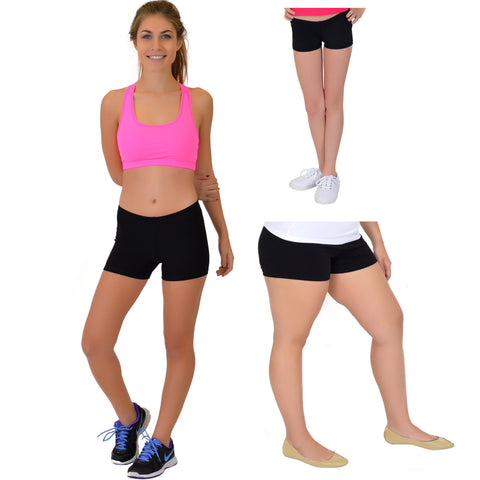 Teamwear Cotton Booty Shorts