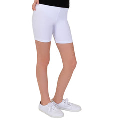 Teamwear Cotton Biker Shorts 1