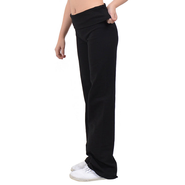 Teamwear Foldover Yoga Pants