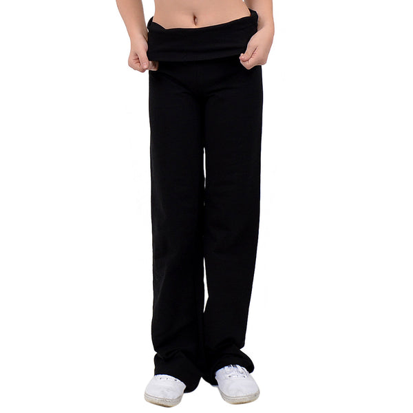 Teamwear Foldover Yoga Pants